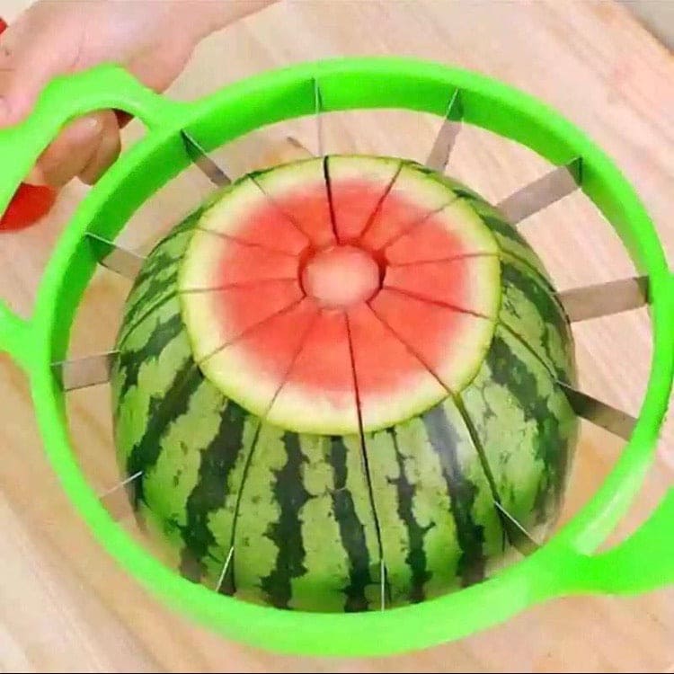 Stainless Steel Watermelon Cutter, Watermelon Slicer, Fruit and Vegetable Cutter Stainless Steel Watermelon Cutter, Watermelon Slicer, Fruit and Vegetable Cutter